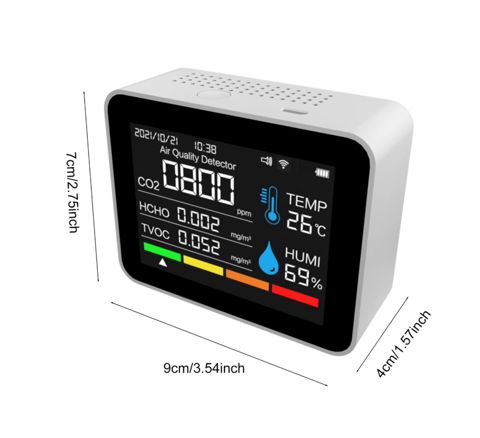 Hava təmizliyini ölçən Wifi "Air Quality Monitor 12in1" — Bakı