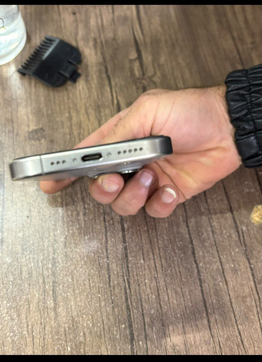 Apple iPhone 15 Pro Natural Titanium 128GB/8GB — Smartfonlar, Bakı (5)