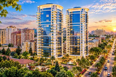 Satılır 4 otaqlı yeni tikili 240 m² — Bakı