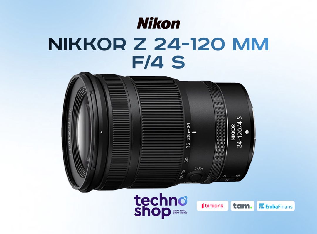 Nikon Nıkkor Z 24-120 mm f/4 S — Foto və video texnikası, Bakı