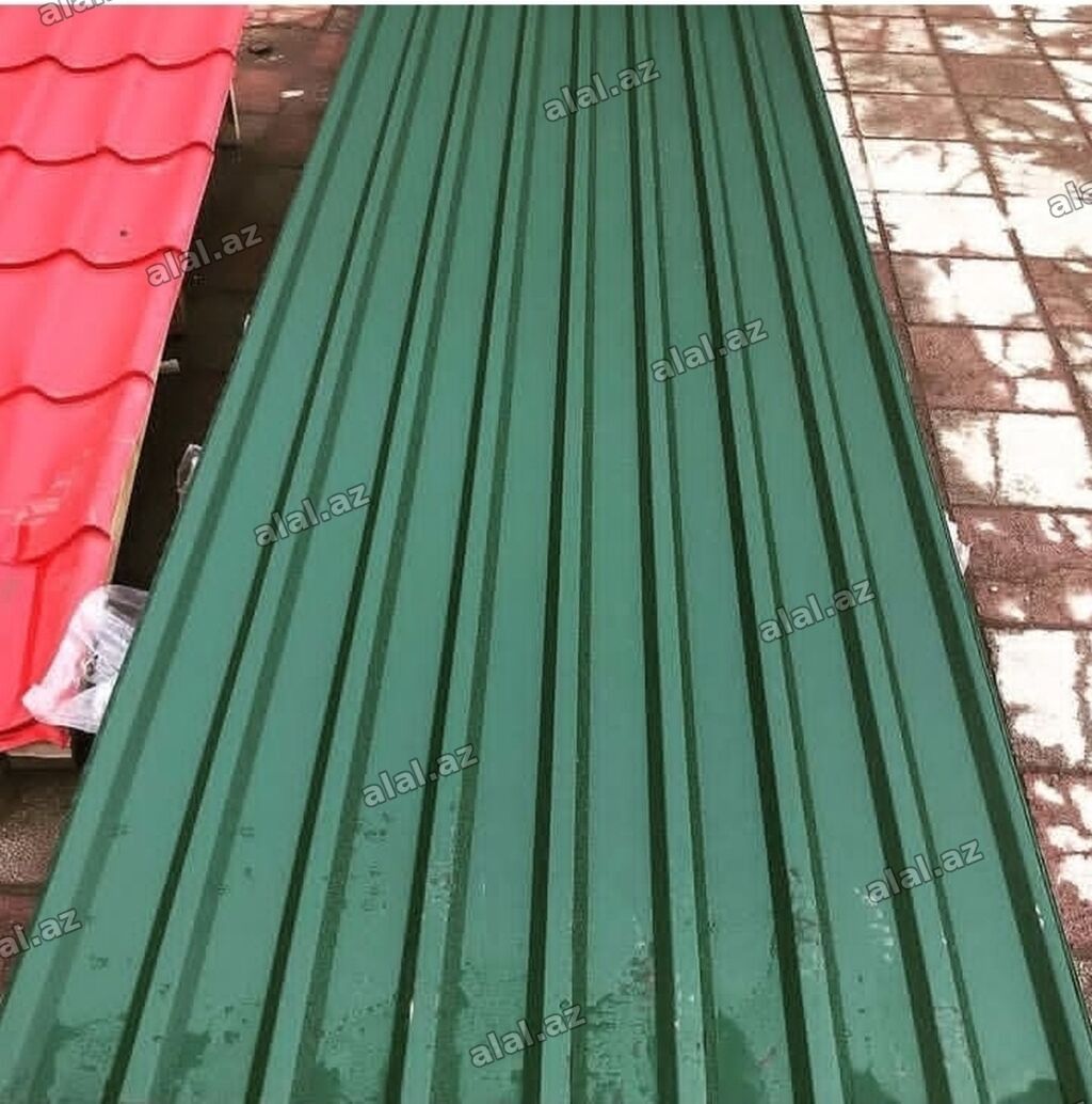 Şifer, Dəmir, Yeni, Pulsuz çatdırılma, Zəmanətli, Kredit var — Dam örtükləri, Bakı (2)