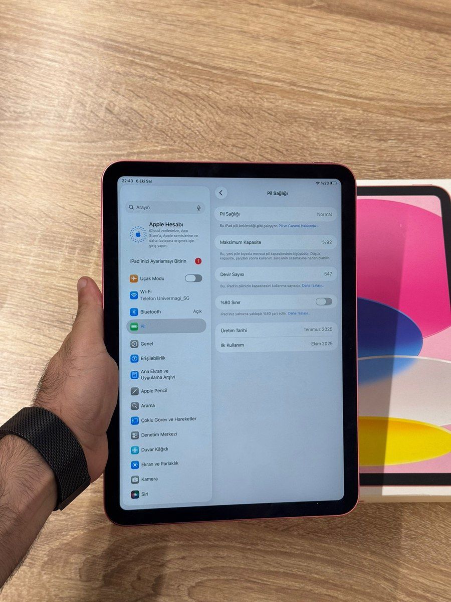 Apple iPad A16 128GB Pink — Planshetlər, Bakı (8)
