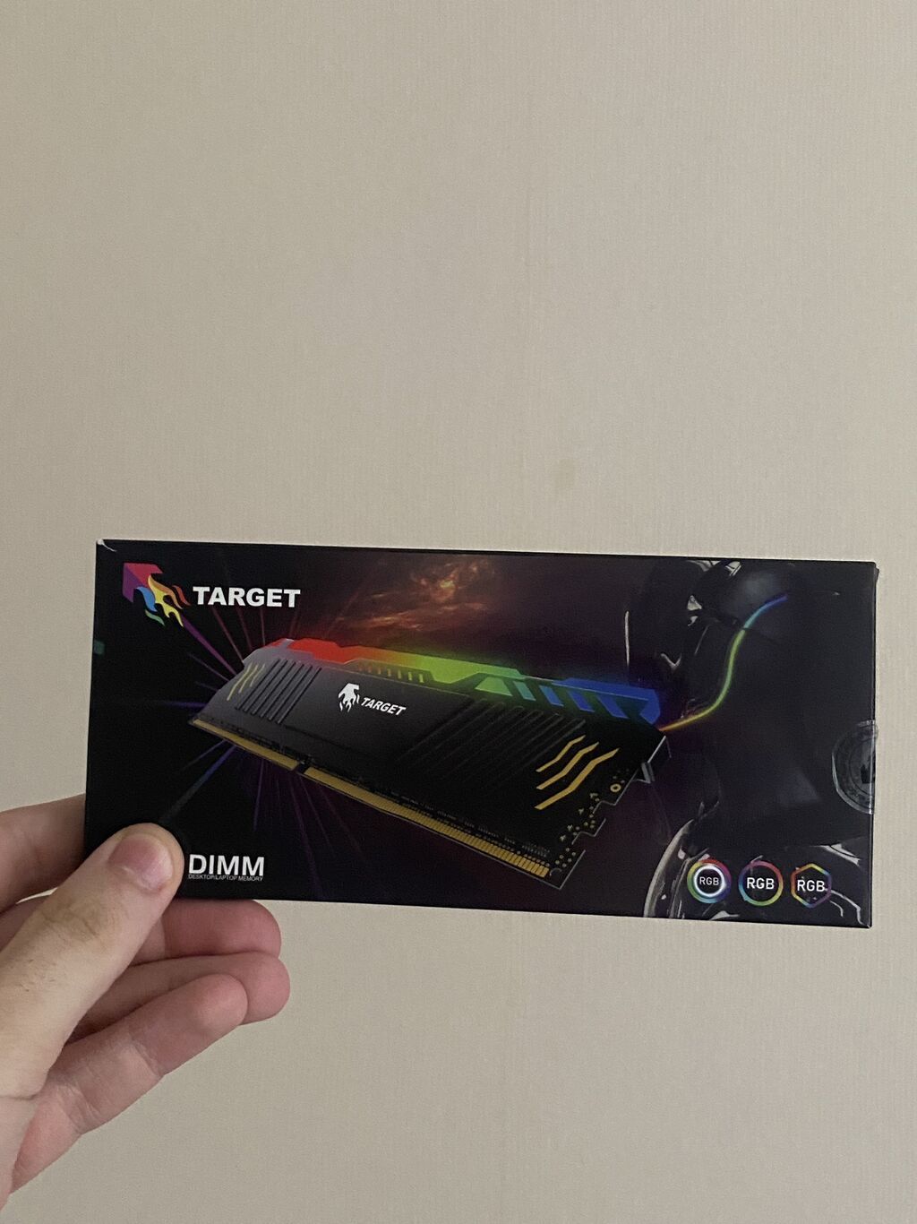 Target DDR4 RAM – 16GB (1x16GB) 3200 MHz, rgb, dımm - Növ: DDR4 — Operativ yaddaş, Bakı (5)