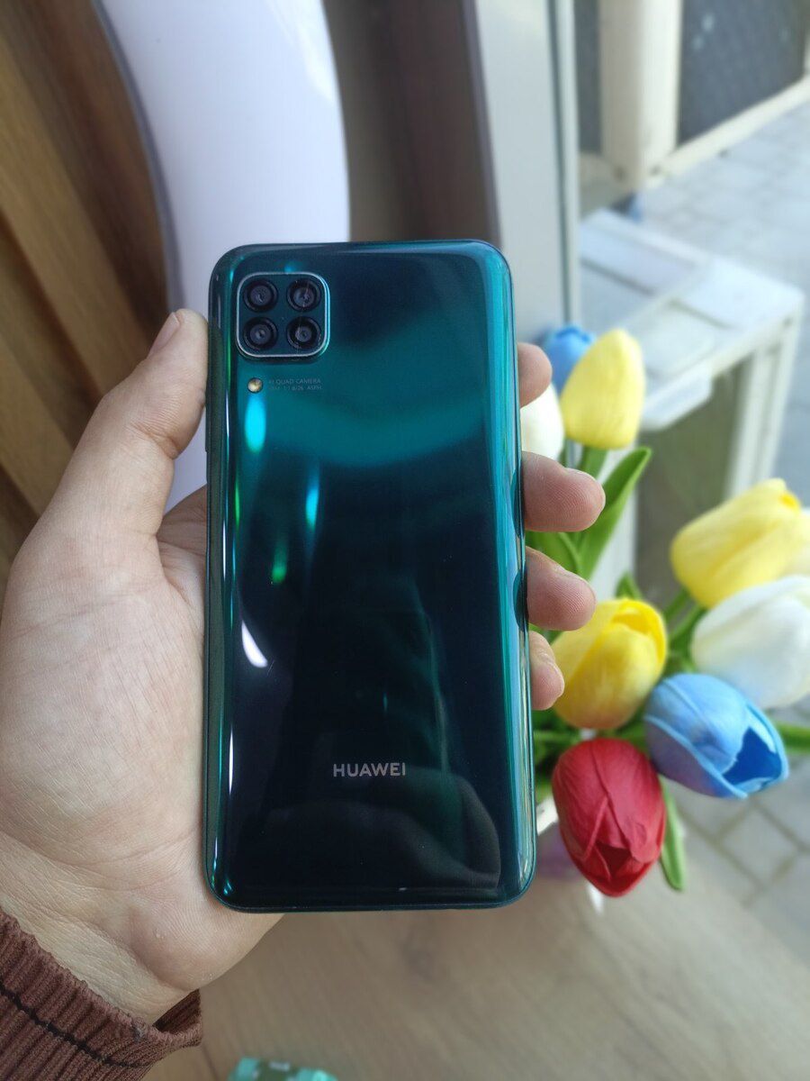 Huawei P40 Lite Emerald Green 128GB/6GB — Smartfonlar, Bakı (3)