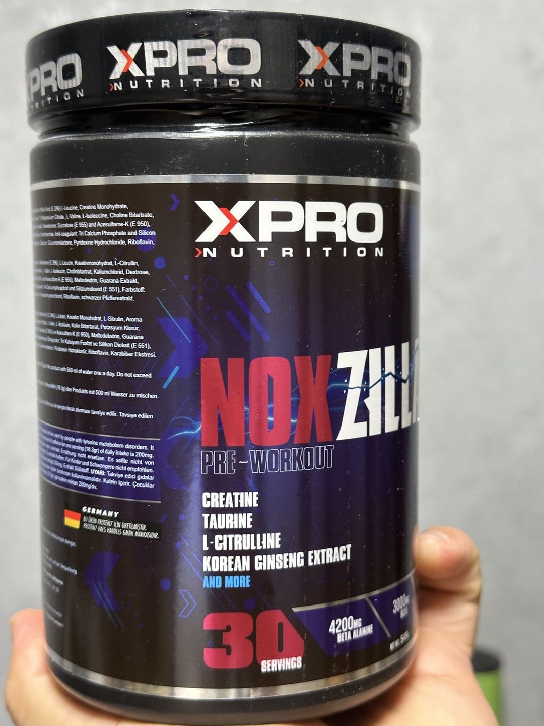 Noxzilla Hardcore Preworkout — İdman, hobi, istirahət, Bakı (2)