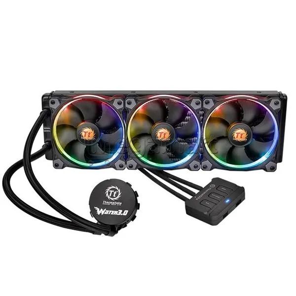 Kuler Thermaltake Water 3.0 Riing RGB 360 /TDP305W /All-In-One Liquid Cooling System (CL-W108-PL12SW-A) — Soyutucular və soyutma sistemləri, Bakı