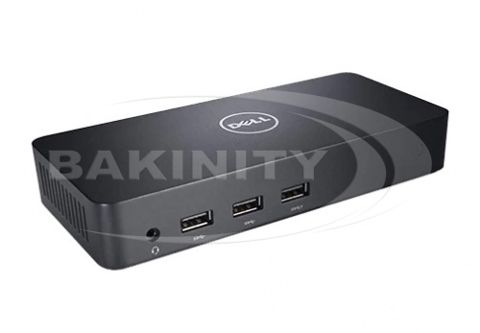 Port replikatoru Dell USB 3.0 Ultra HD Triple Video Docking Station D3100 EUR (452-BBOT) — Bakı