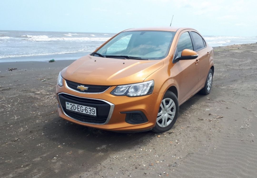 Chevrolet Aveo, 2017 il 20-EG-639 — Avtomobillər, Gəncə (2)
