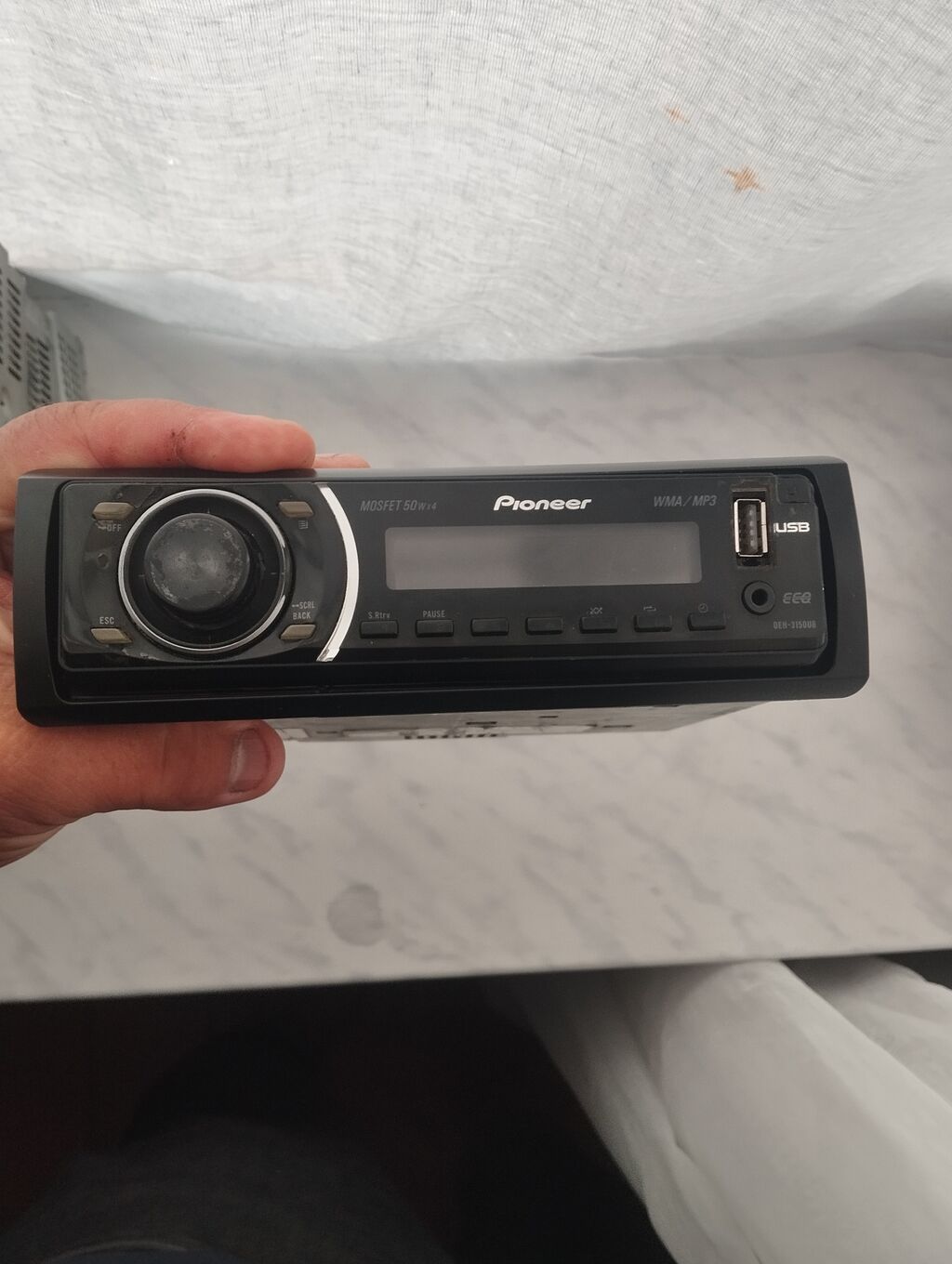 Pioner 3150. - Brend: Pioneer - Güc: Mosfet 50W x4 (üzərində qeyd) — Avtomobil akustikası, Göytəpə (2)