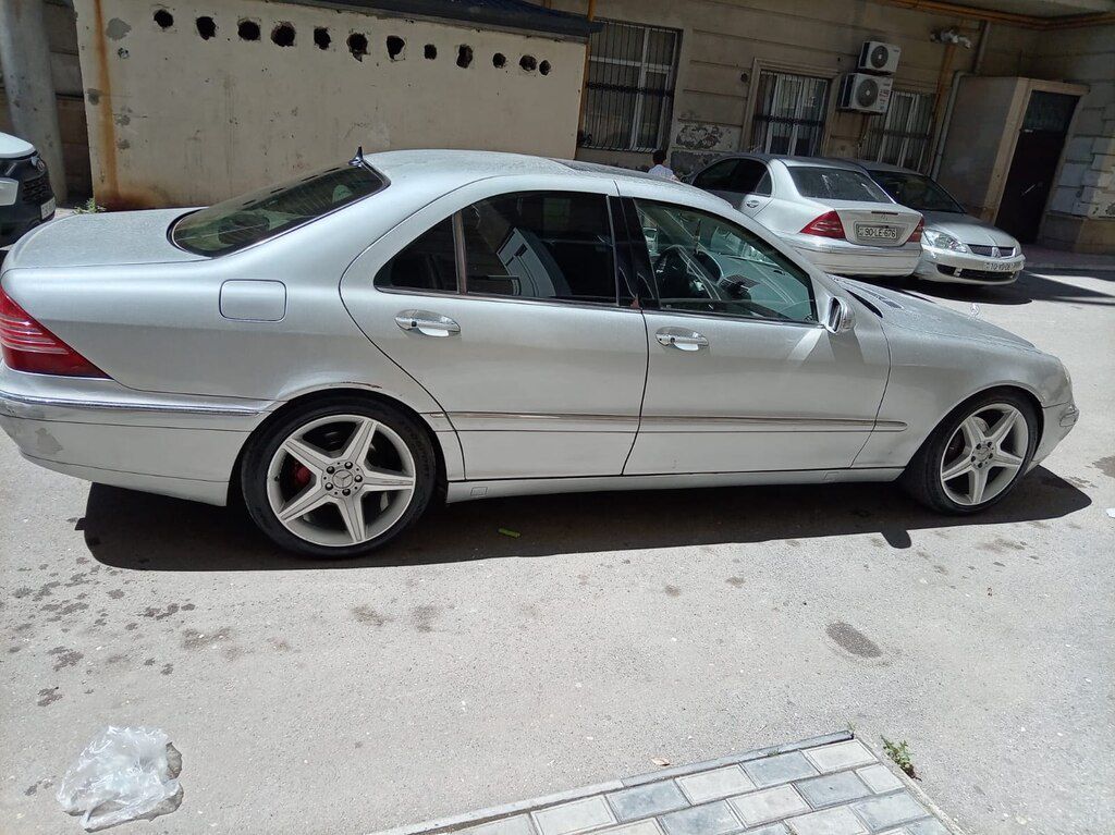 Mercedes S 320, 3.2 L, 2002 il, 415 000 km — Avtomobillər, Xırdalan (3)