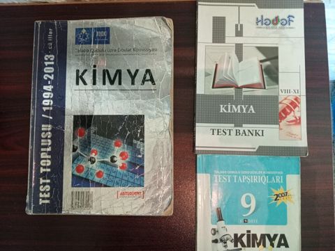 Test topluları "Kimya" — Bakı
