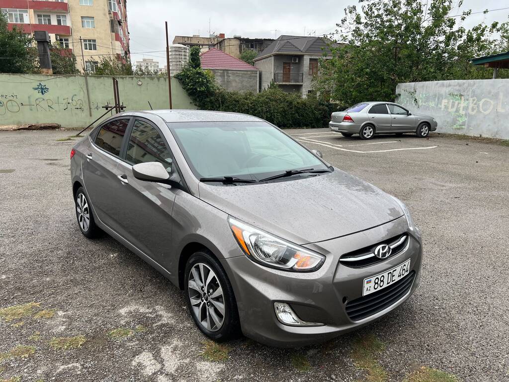 Hyundai Accent, 1.6 L, 2017 il, 93 000 km 88-DE-464 — Avtomobillər, Bakı