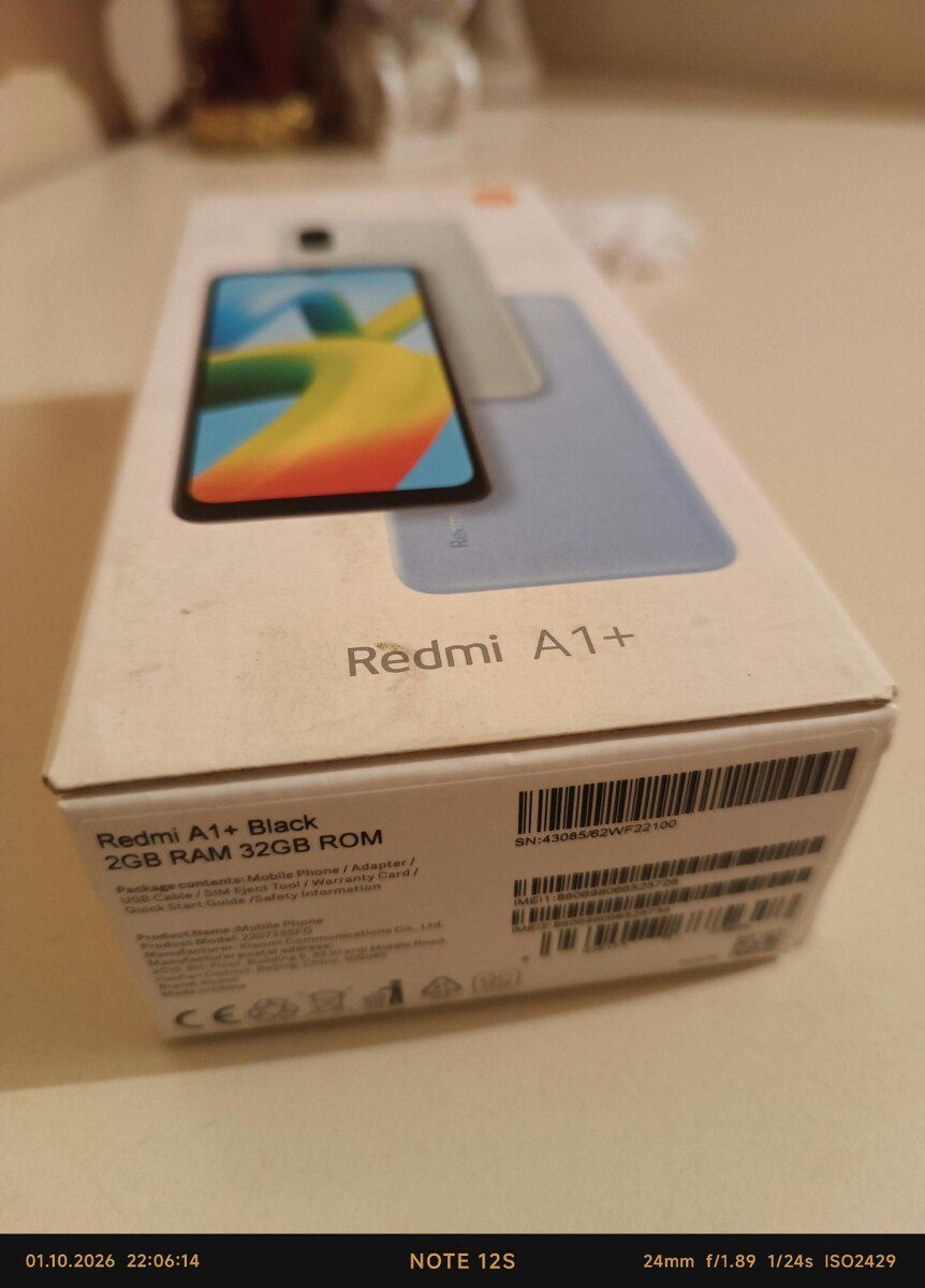 Xiaomi Redmi A1+ Black 32GB/3GB — Smartfonlar, Şamaxı (5)