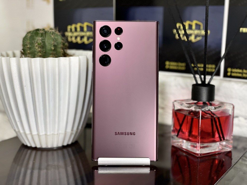 Samsung Galaxy S22 Ultra 5G Burgundy 128GB/8GB — Smartfonlar, Bakı