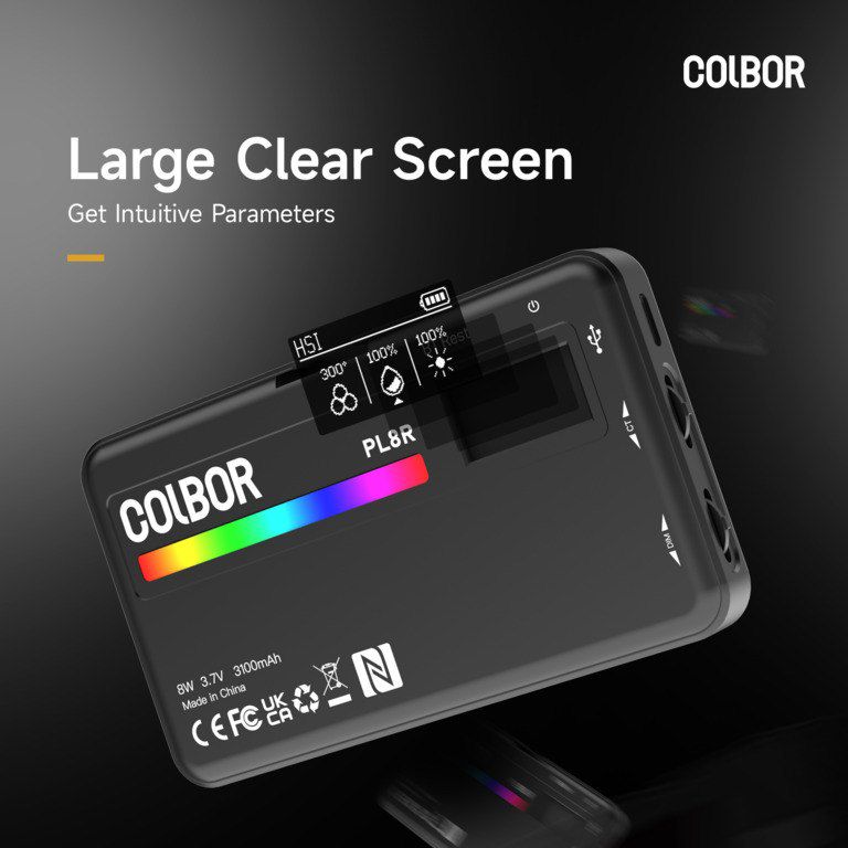 “Colbor PL8R Mark II” RGB video işığı — Foto və video texnikası, Bakı (10)