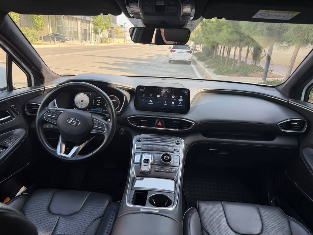 Hyundai Santa Fe, 2.5 L, 2021 il, 42 000 km — Avtomobillər, Bakı (8)