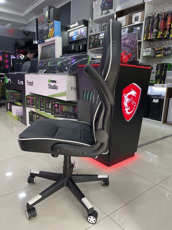 "2E Hebı Black/White (2E-GC-HEB-BKWT) Gaming Chair" — Mebel, Bakı (2)