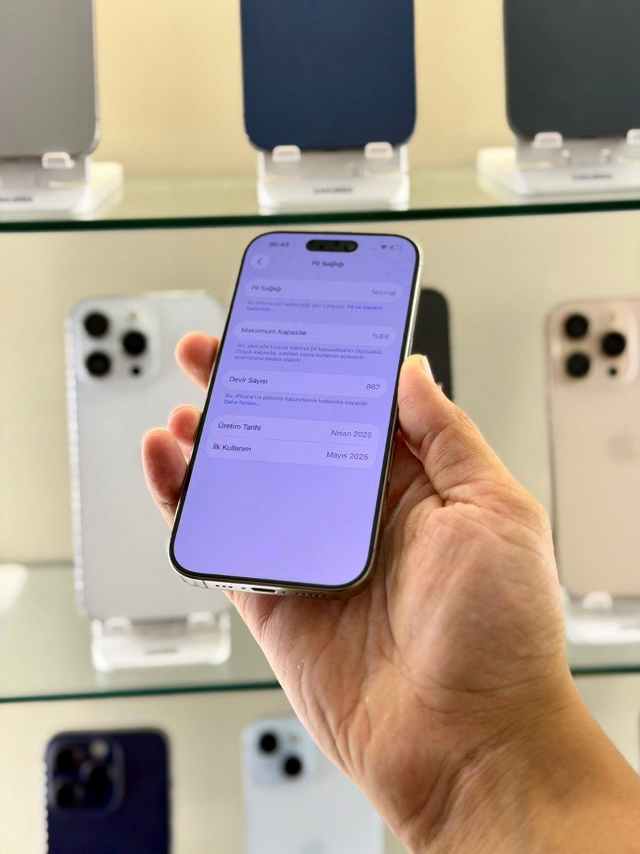 Apple iPhone 16 Pro Natural Titanium 128GB/8GB — Smartfonlar, Bakı (4)