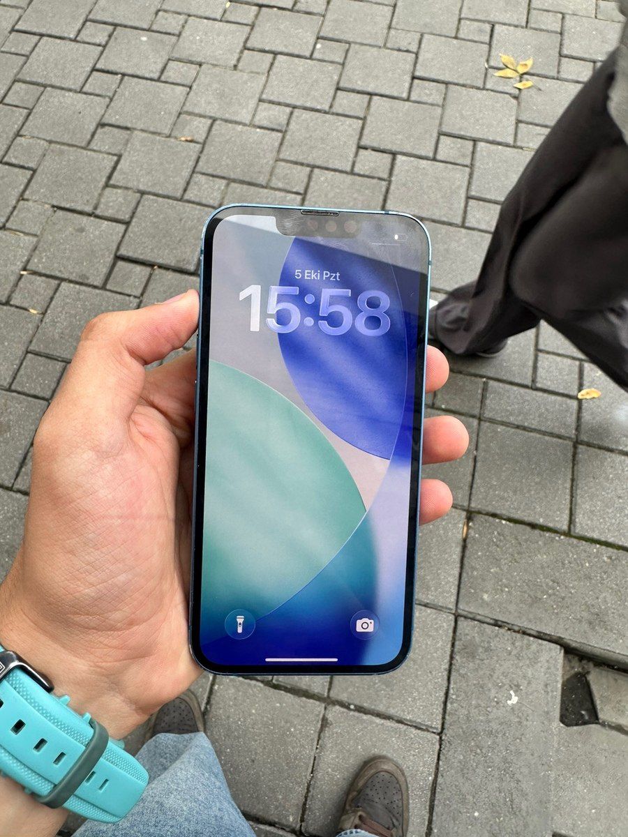 Apple iPhone 13 Blue 128GB/4GB — Smartfonlar, Bakı (4)