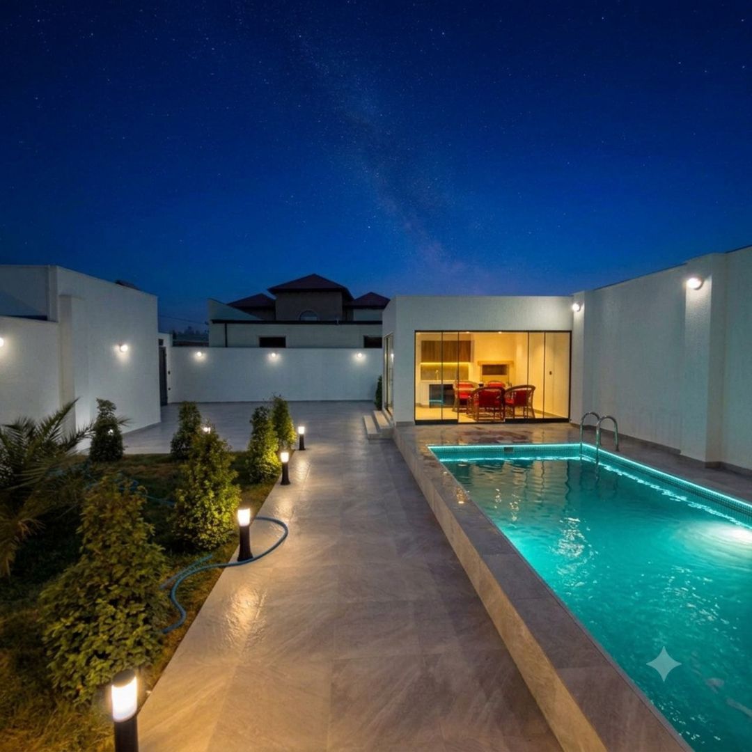 Satılır 4 otaqlı həyət evi/bağ evi 180 m² — Ev, villa, Bakı (4)