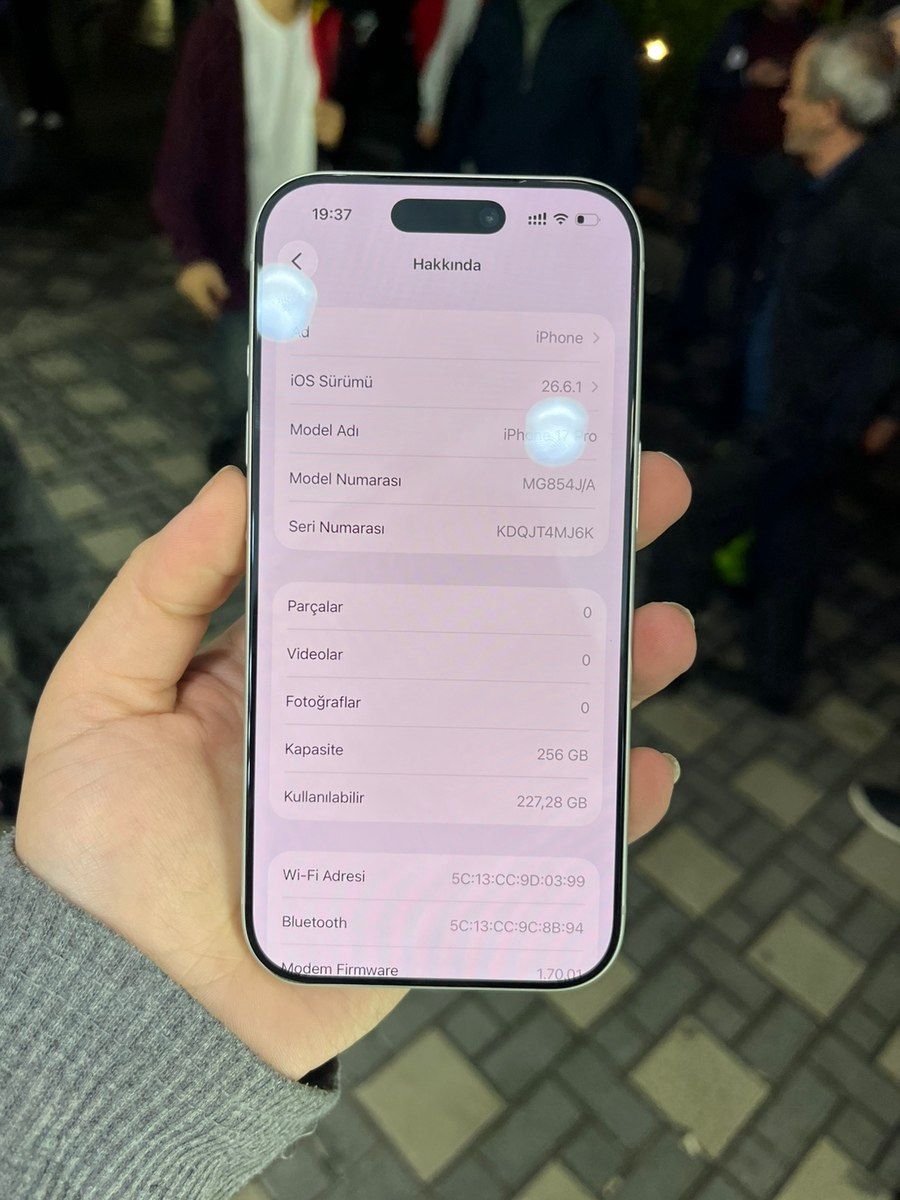 Apple iPhone 17 Pro Silver 256GB/12GB — Smartfonlar, Bakı (4)