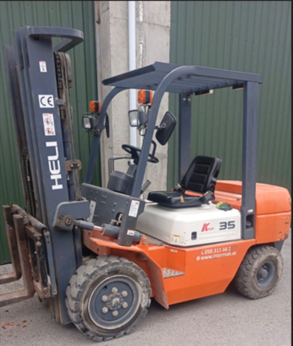 Heli CPCD35 3.5 tonluq işlənmiş dizel forklift, 2020 il — İnşaat texnikası, Bakı
