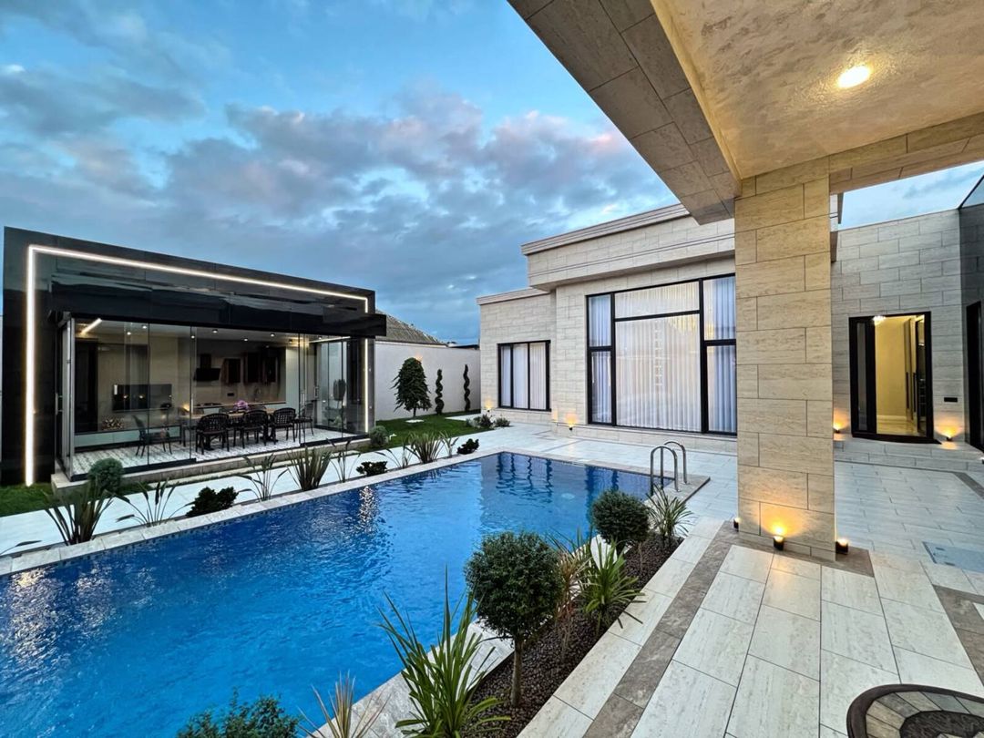 Satılır 5 otaqlı həyət evi/bağ evi 220 m² — Ev, villa, Bakı (12)