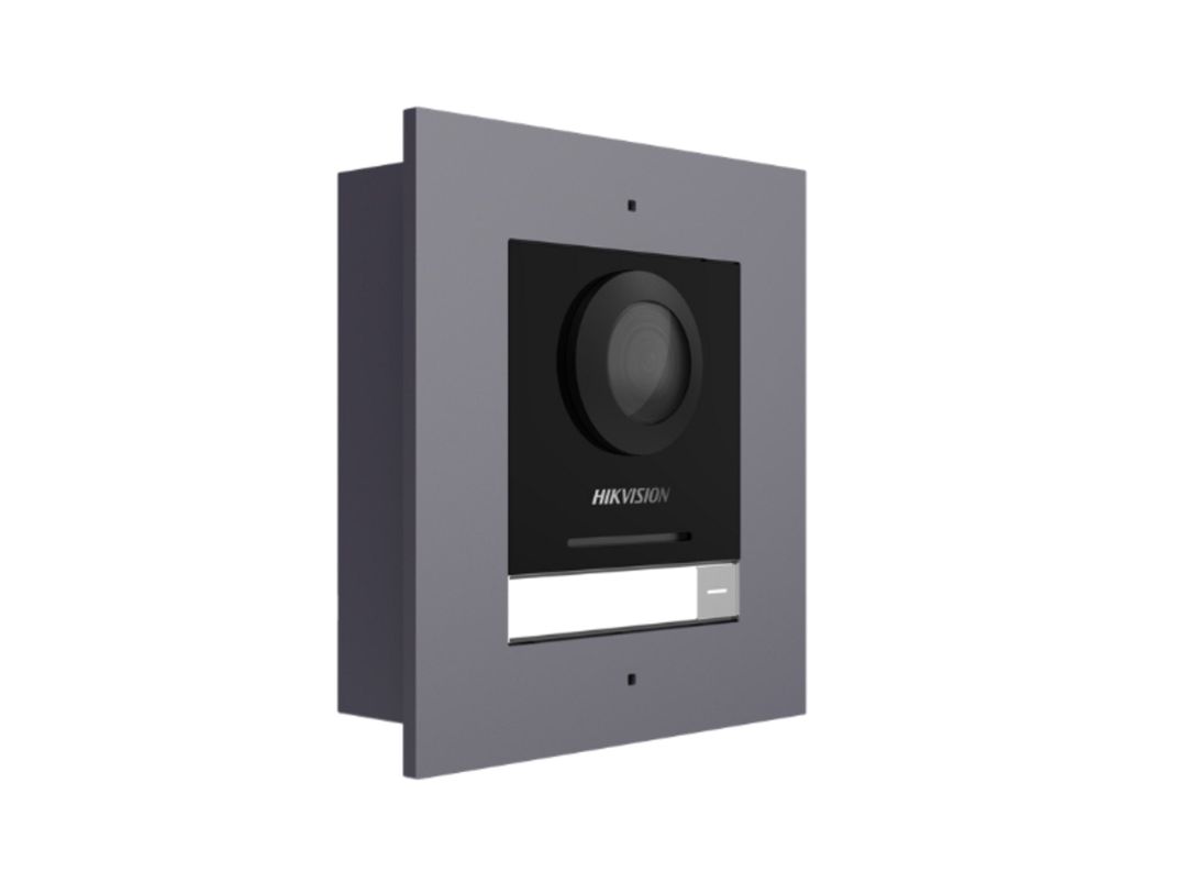 Divariçi IP Video Domofon Çağırış Paneli Modulu Hikvision DS-KD8003-IME1(B) Flush — Ağıllı ev və təhlükəsizlik, Bakı (2)