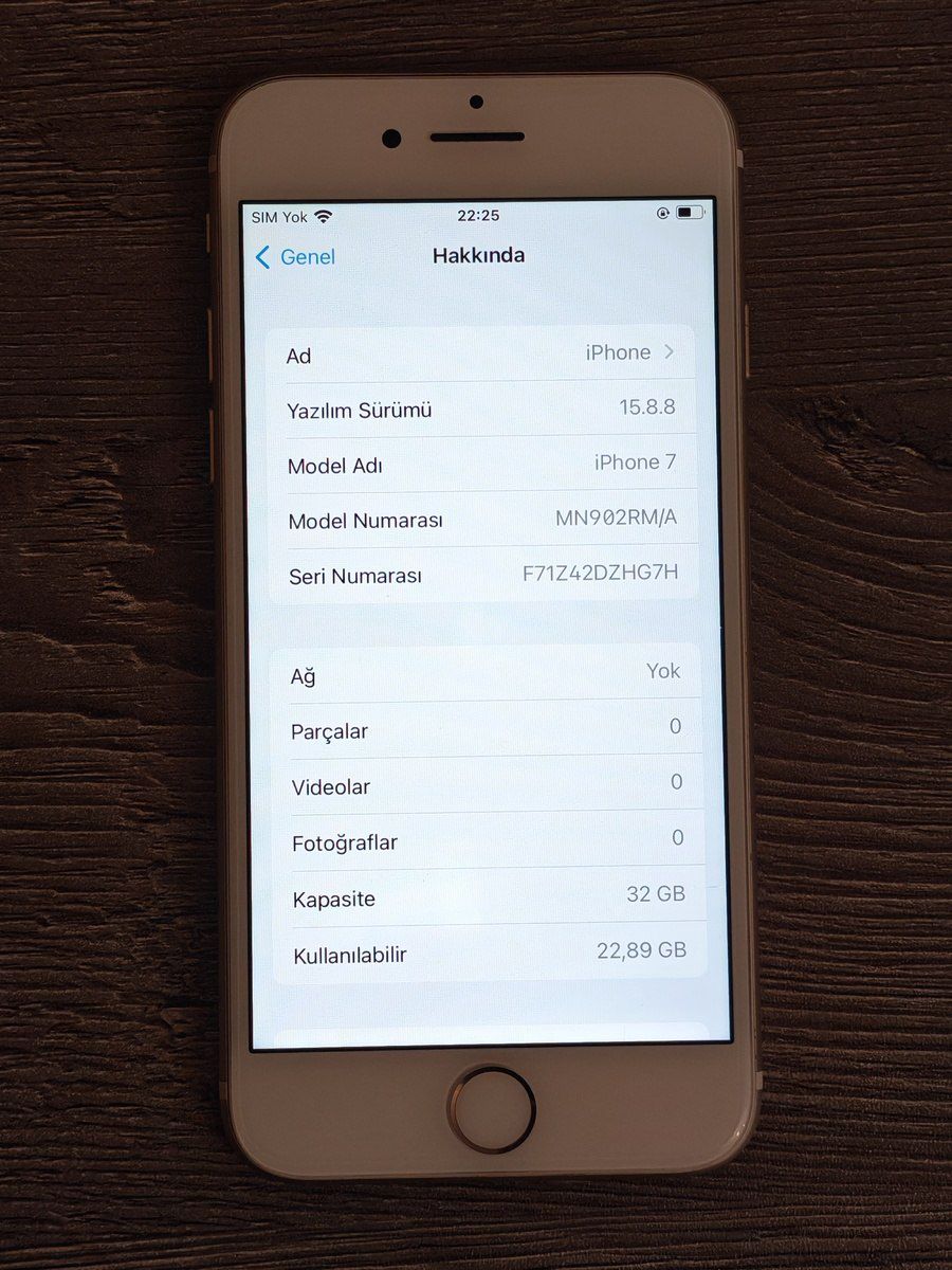 Apple iPhone 7 Gold 32GB — Smartfonlar, Bakı (2)