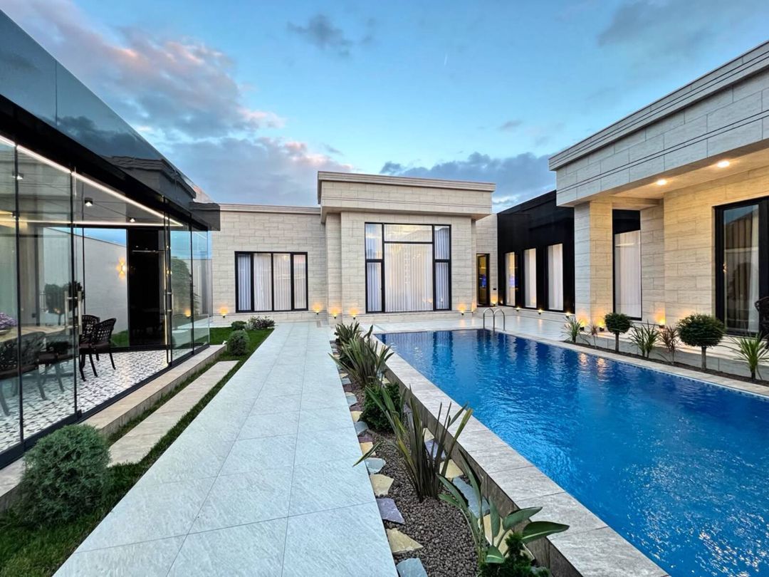 Satılır 5 otaqlı həyət evi/bağ evi 220 m² — Ev, villa, Bakı (3)