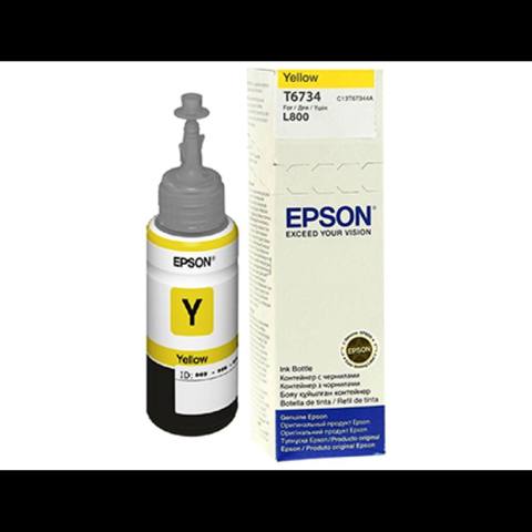 Epson 673 T6734 Yellow C13T67344A – 70 ml original Inkjet mürəkkəb — Bakı
