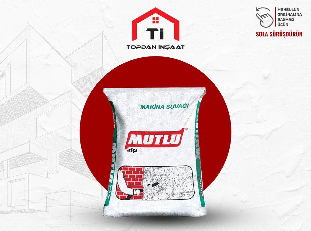 Gips "Mutlu" — Təmir və inşaat, Bakı