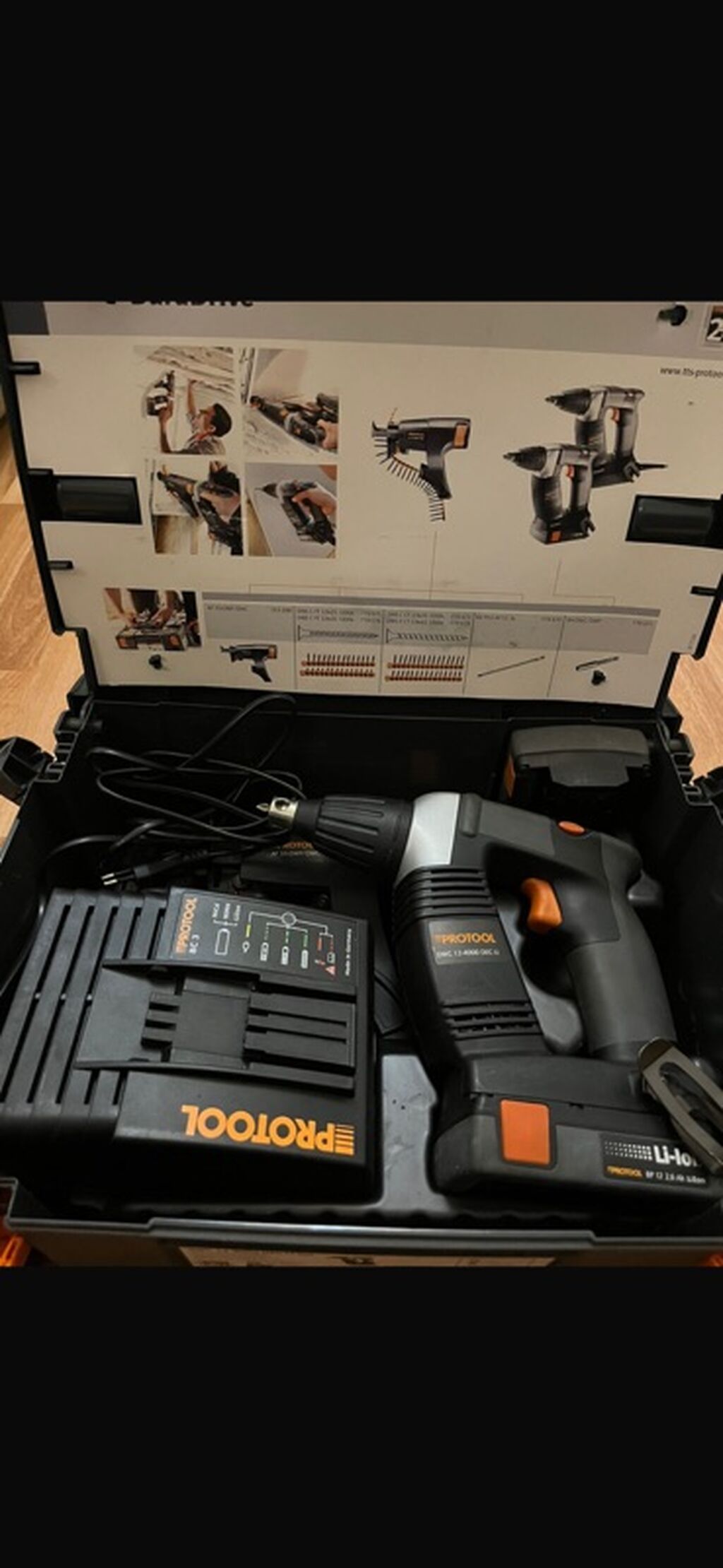 Protool (Festool qrup) gipsokarton üçün avtomatik vintvurma dəsti — Müxtəlif alət dəstləri, Bakı (4)