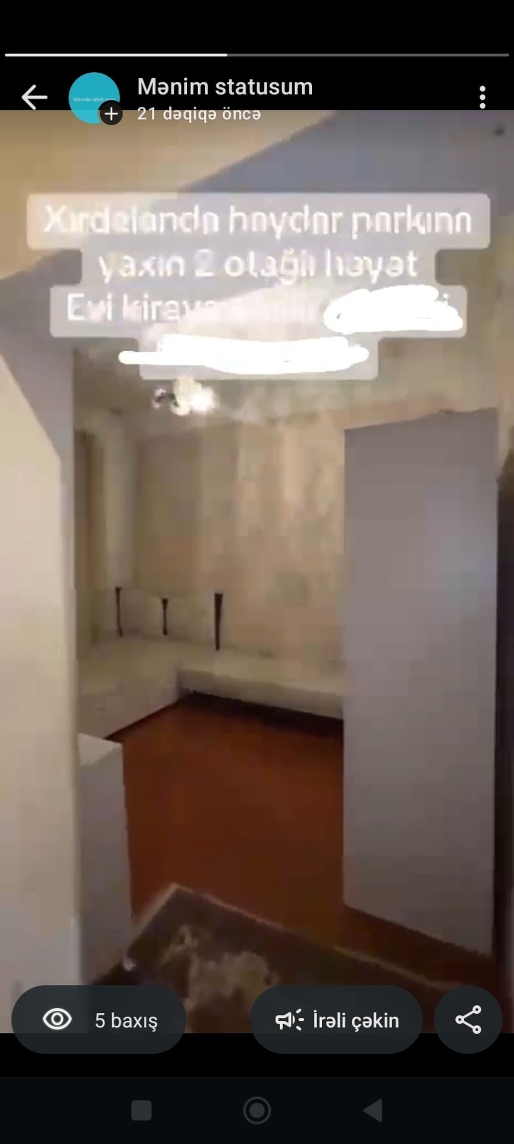Salam Xırdalandada, Heydər Parkına yaxın yerləşən 2 otaqlı — Ev, villa, Xırdalan (10)