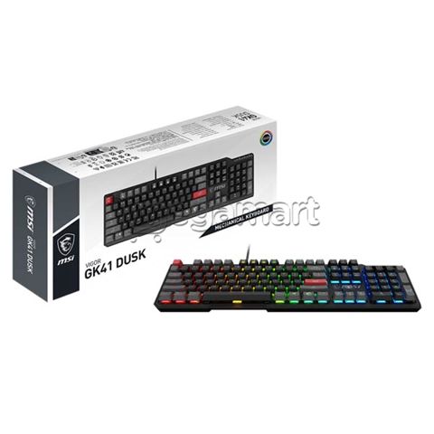 Klaviatura MSI Vigor GK41 Dusk LR Mechanical RED switch — Bakı