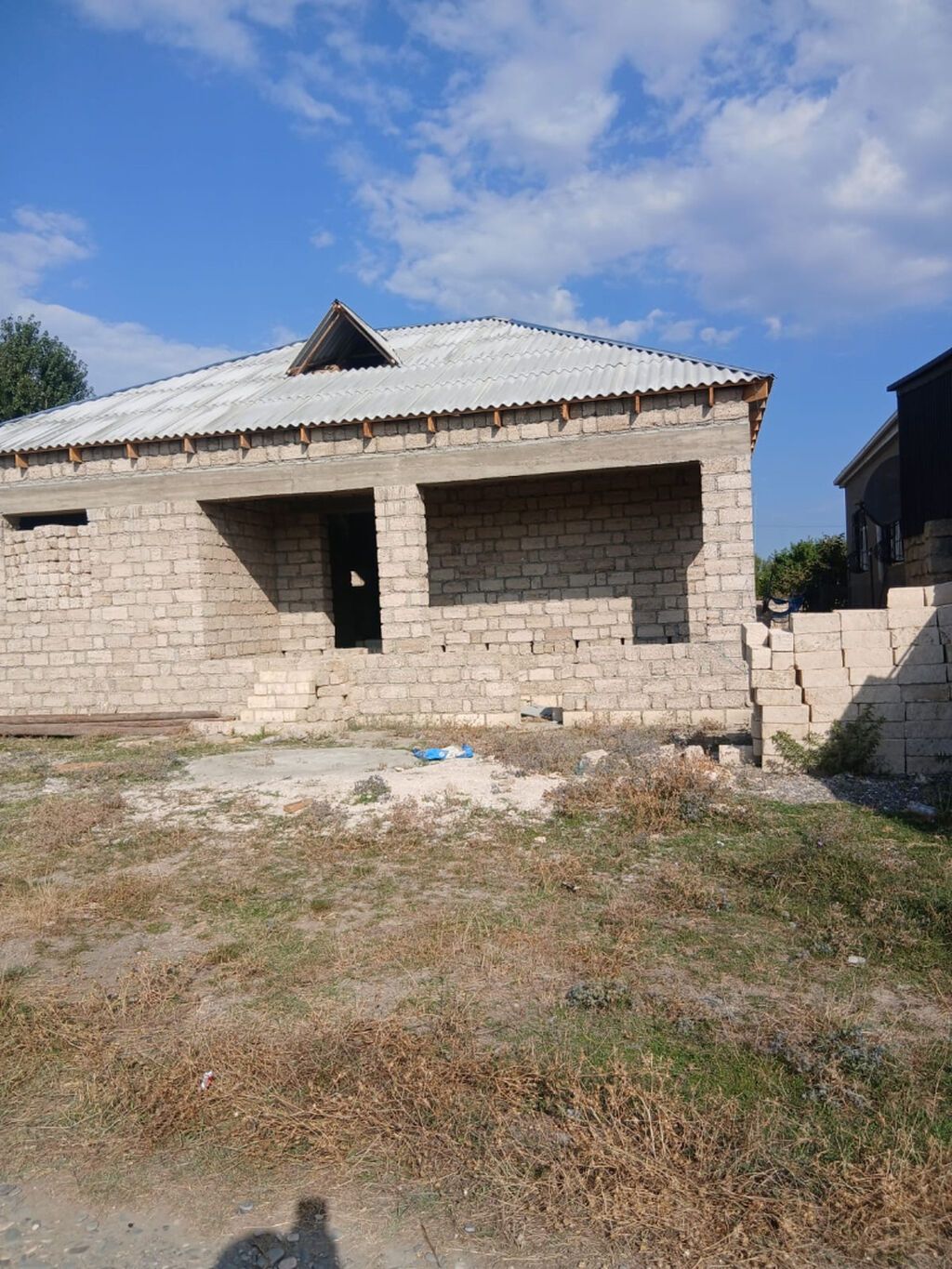 4 otaqlı, 99 kv. m, Kredit yoxdur, Təmirsiz — Ev, villa, Xaçmaz (6)