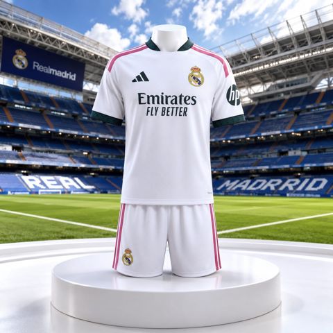 İdman kostyumu Bouveh Real Madrid, ağ, ölçü L — Bakı