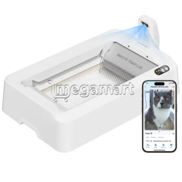 Avtomatik bio tualet Petkit Purobot Crystal Duo w/ Camera P9905 — Heyvan malları, Bakı (4)