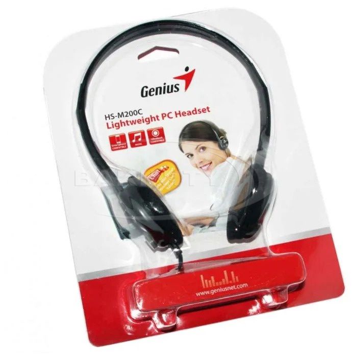 Qulaqcıq Genius HS-M200C — Kompüterlər və noutbuklar, Bakı (2)