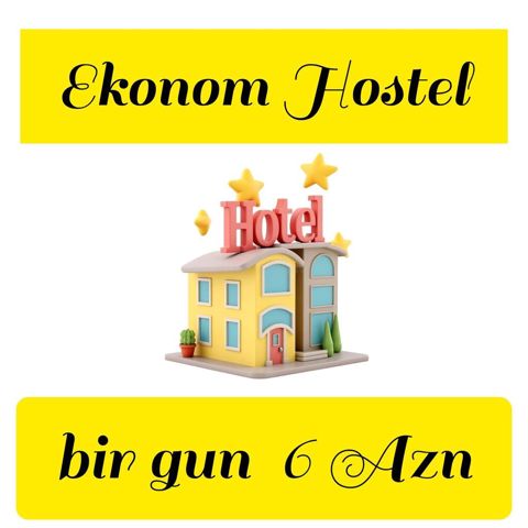EM Hostel Baku 6 nəferlik ekonom otaqda bir yataq cəmi 6 Azn. Tek — Masazır