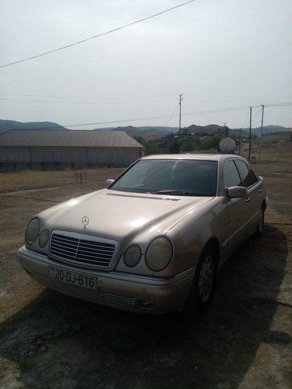 Mercedes E 200, 2.0 L, 1998 il, 300 000 km 20-DJ-616 — Avtomobillər, Bakı (8)