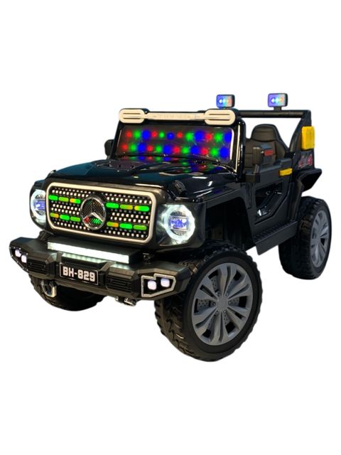 Uşaq elektrik avtomobili 6415, qara — Bakı