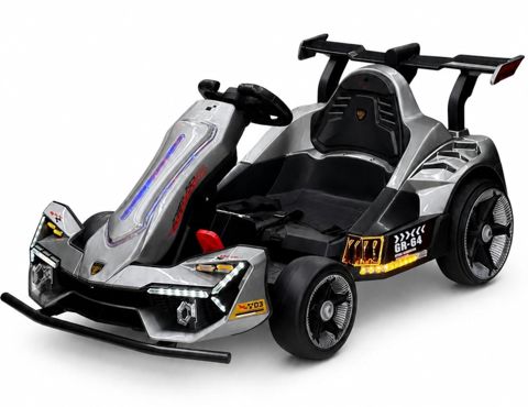 Uşaq elektrik avtomobili Driftcar ABCKP-2032, boz — Bakı