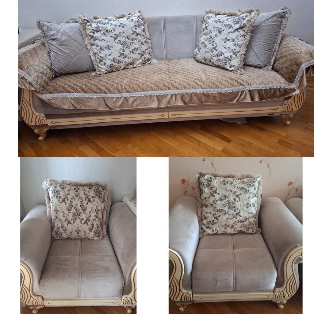 2 eded bazali yataq .biri 120₼.Cutu 240₼ satilir .Unvan Ehmedli — Yataqlar, Bakı (2)