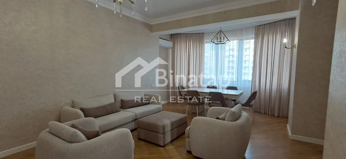 İcarəyə verilir 3 otaqlı yeni tikili 140 m², Nizami metrosu, Yasamal rayonu — Bakı