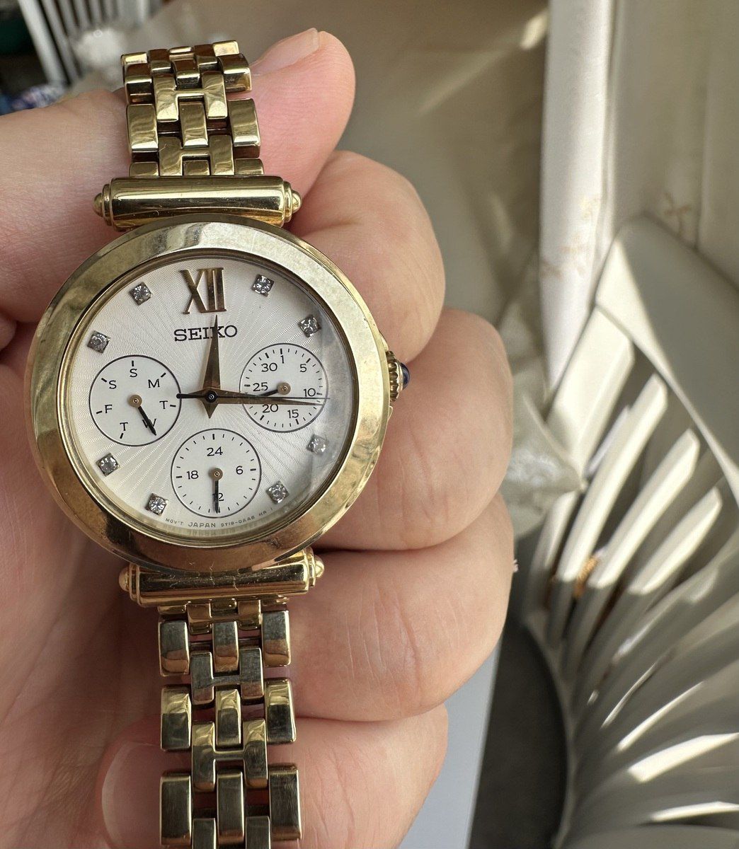 Seiko Conceptual 698P1 Gold qol saatı — Şəxsi əşyalar, Bakı (5)