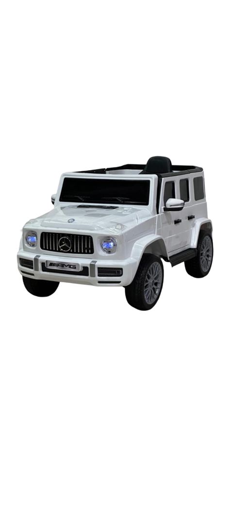 Uşaq elektrik avtomobili Mercedes-Benz G63, ağ — Bakı