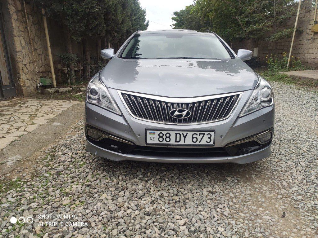 Hyundai Grandeur, 2.2 L, 2015 il, 191 000 km 88-DY-673 — Avtomobillər, Bakı (8)