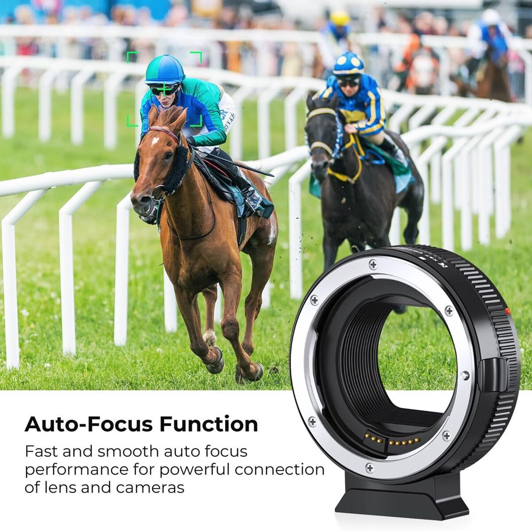 KF concept EOS R linza adapteri (avto fokus) — Foto və video texnikası, Bakı (4)