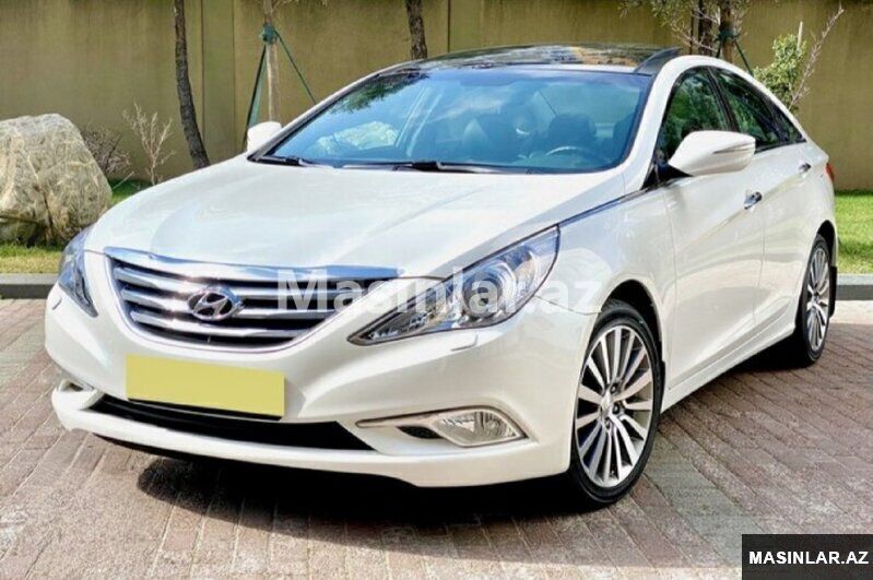 Hyundai Sonata — Minik avtomobili icarəsi, Bakı (2)